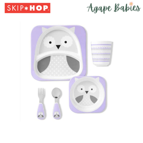 Skip Hop Zoo Winter Mealtime Gift Set- Owl