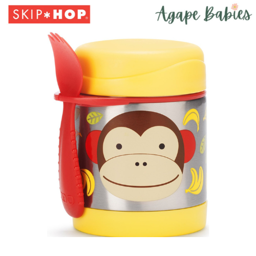 Skip Hop Insulated Food Jar - Monkey