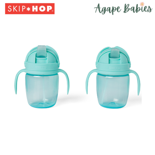 Skip Hop Sippy Cup Set - 2 Tone Teal