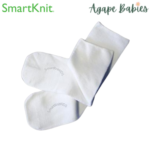 SmartKnitKids Seamless Socks White