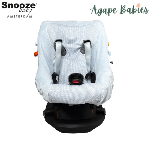 Snoozebaby Carseat Cover - Fading Blue