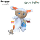 Snoozebaby Pacifier Holder - Mak the Cuddling Lamb