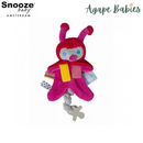 Snoozebaby Pacifier Holder - Zuby the Cuddling Ladybug