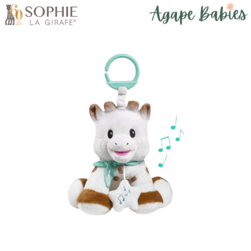 Sophie La Girafe Plush Toy With Musical Box - 20cm