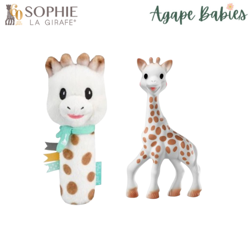 Sophie la girafe Sophiesticated Pouet Rattle Set