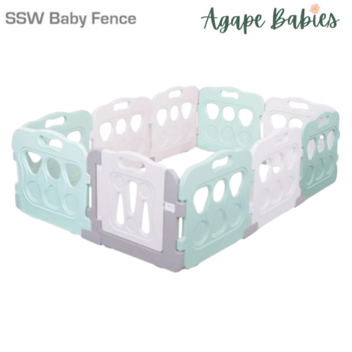 SSW Lunar Baby Fence ( Green / White )