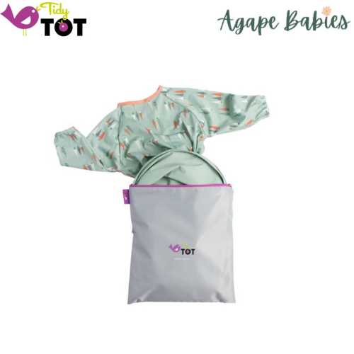 Tidy Tot Bib & Tray Kit - Sage Green