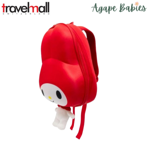 Travelmall Hello Kitty Ridaz 3D Kid's Backpack - Red Edition