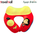 TravelMall Kid’s New Justice League 3D Inflatable Pump Pillow - Wonder Woman