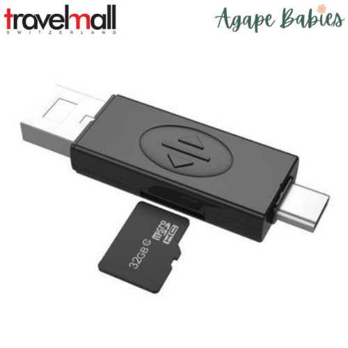 Travelmall Ultra Slim Multi-Storage SIM Card Organizer With Type C OTG ...