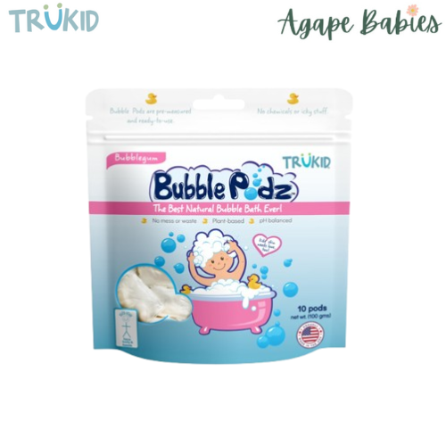 TruKid Bubblegum Scented Bubble Podz, 10 pcs