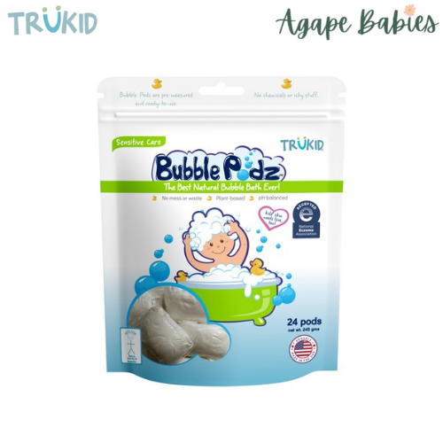 TruKid Sensitive Care Bubble Podz, 24 pcs. Exp: 11/25