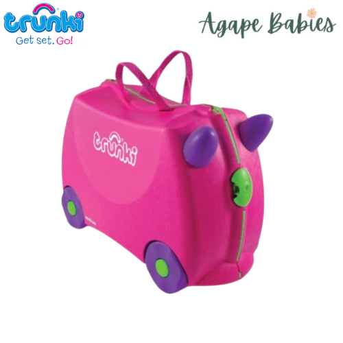 Trunki Luggage - Trixie Pink  (With 5 years Warranty)