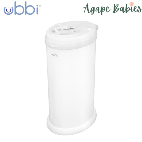 Ubbi Nappy Pail - Matte White