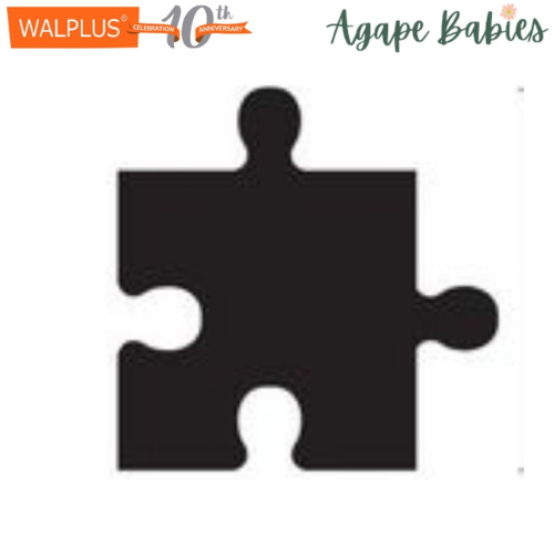 Walplus Chalkboard Puzzle Sticker 27 X 27 Cm