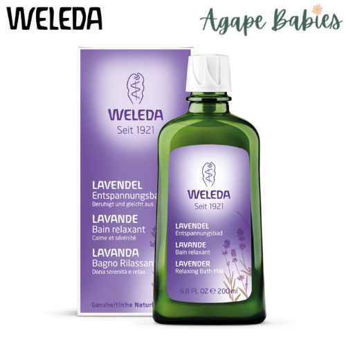 Weleda Lavender Relaxing Bath Milk, 200ml