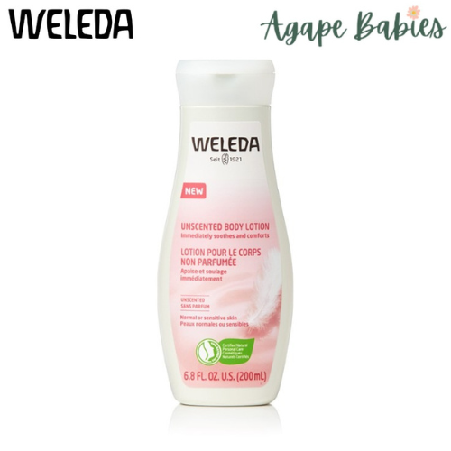 Weleda Sensitive Body Lotion (Fragrance-Free), 200ml