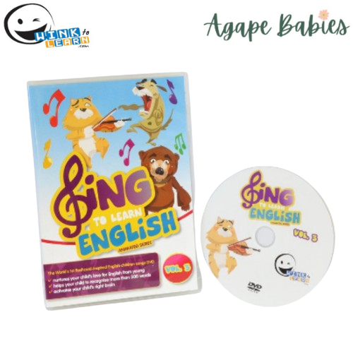 WINK to LEARN - SING to LEARN English Vol 3 - FOC Sing to Learn DVD