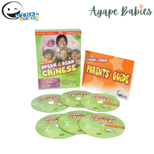 WINK to LEARN Speak & Read Chinese 6-DVDs Program (Includes Simplified & Traditional Chinese) - FOC Sing to Learn DVD