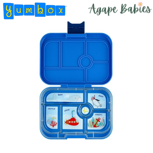 Yumbox Original Surf Blue 6C - Submarine