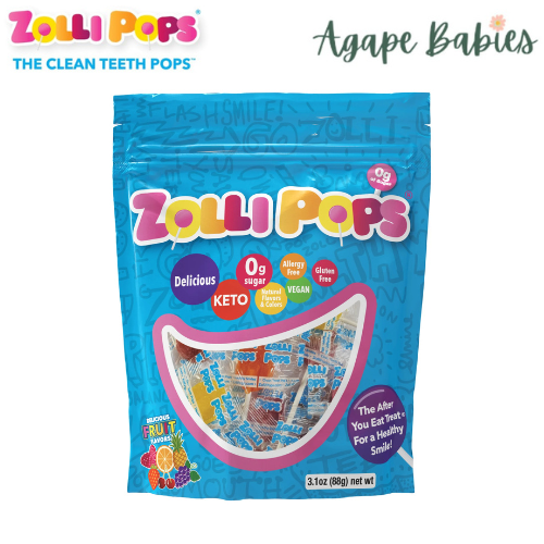 Zollipops Original Assorted Fruit, 88g