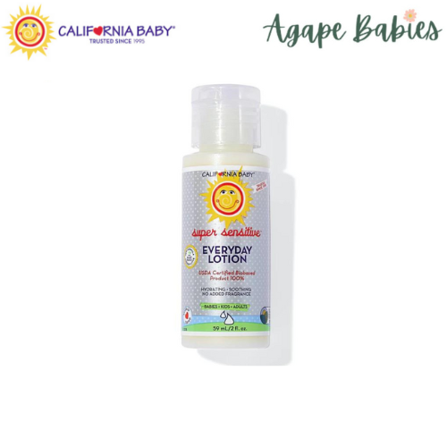 California Baby 2oz  Super Sensitive Everyday Lotion Travel Size