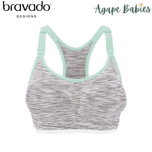 Bravado Body Silk Seamless Rhythm - White Grey Spacedye (4 Sizes)