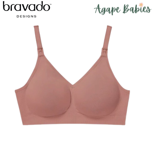 Bravado Designs Body Silk Seamless Nursing Bra - Sustainable - Roseclay