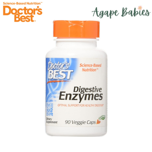 Doctor's Best Digestive Enzymes, 90 vcaps