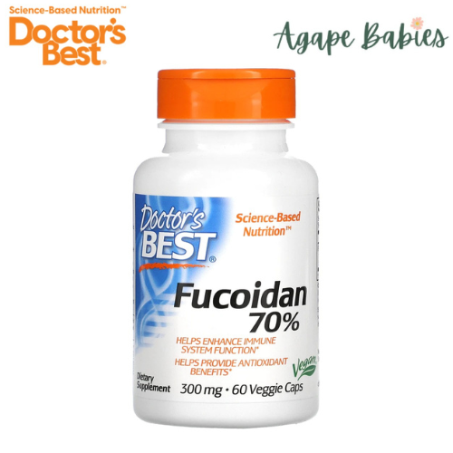 Doctor's Best Fucoidan 70%, 60 vcaps