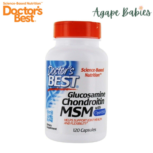 Doctor's Best Glucosamine Chondroitin MSM, 120 caps