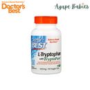Doctor's Best L-Tryptophan with TryptoPure 500mg, 90 vcaps. Exp: 06/27