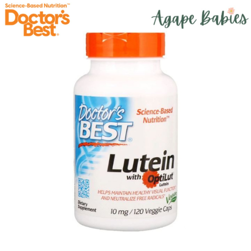 Doctor's Best Lutein with OptiLut 10mg, 120 vcaps