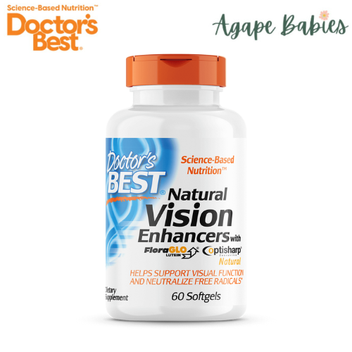 Doctor's Best Natural Vision Enhancers, 60 sgls