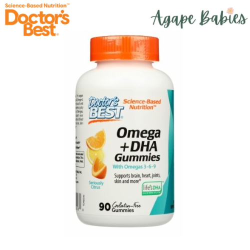 Doctor's Best Omega 3 + DHA gums, 90 gums.