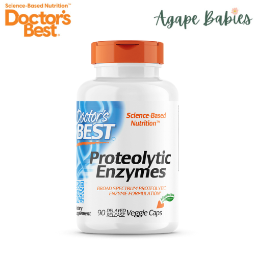 Doctor's Best Proteolytic Enzymes, 90 vcaps