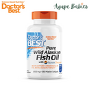 Doctor's Best Pure Wild Alaskan Fish Oil, 180 sgls