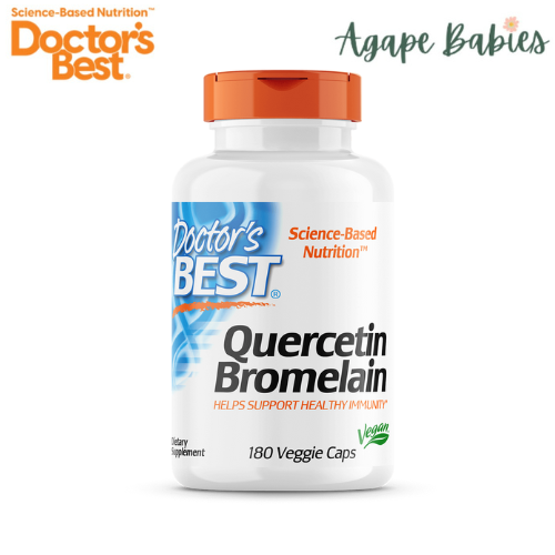 Doctor's Best Quercetin Bromelain, 180 vcaps