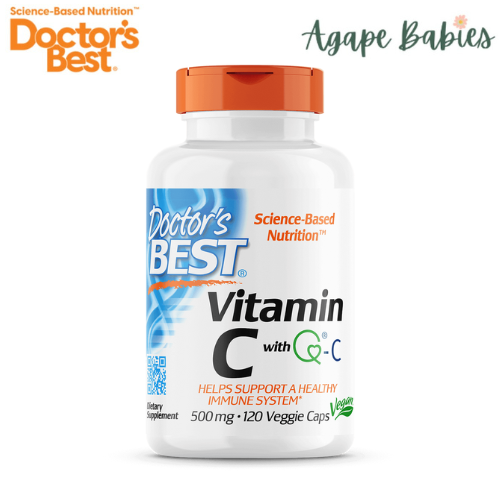 Doctor's Best Vitamin C featuring Quali-C 1000mg, 120 vcaps