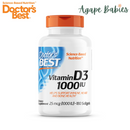 Doctor's Best Vitamin D3 1000IU, 180 sgls Exp: 07/27
