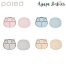 Poled Kid Silicone Suction Food Tray with Lid