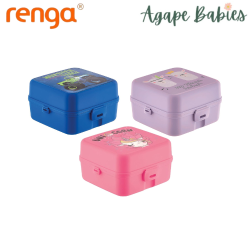 [4-Pack] Renga Leya Lunch Box - 1L- 3 Variant