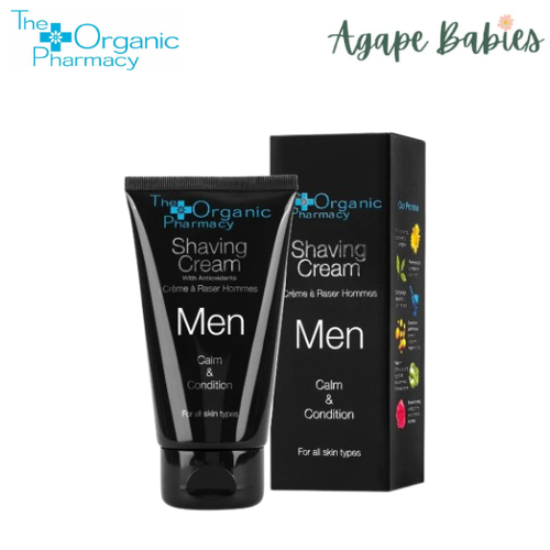 The Organic Pharmacy Men Shaving Cream 75ml