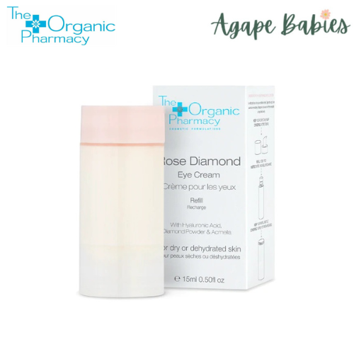 The Organic Pharmacy Rose Diamond Eye Cream Refill 15ml