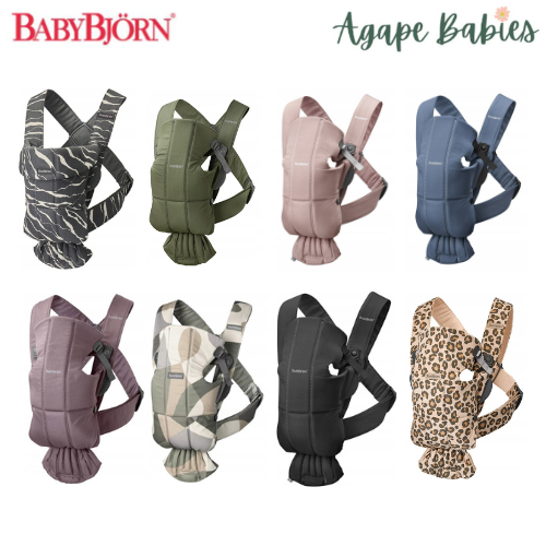 BabyBjorn Mini Cotton Baby Carrier - 8 Color