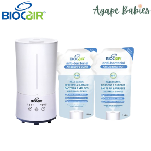 [1 Yr Local Warranty] BioCair Classic 250 Anti-Bacterial Disinfectant Air Disinfection  Bundle