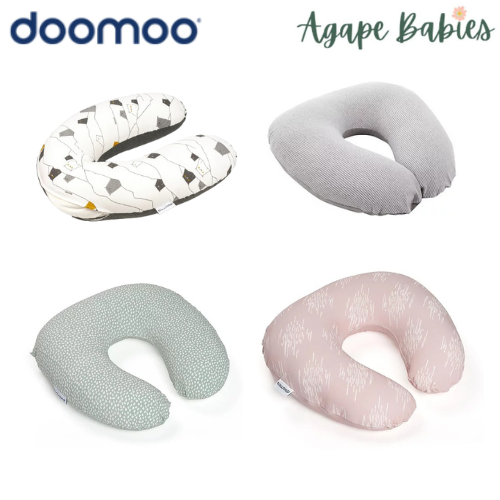 Doomoo Softy Organic Cotton Small Multi-functional Cushion (Nursing, Lounging) - 4 Designs