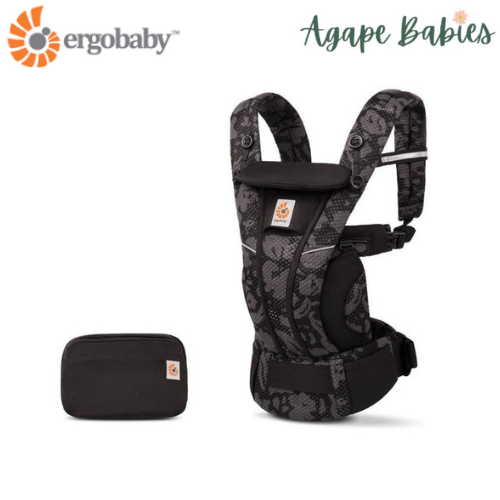 Ergobaby Omni Breeze Baby Carrier - Onyx Blooms