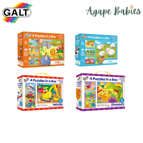 Galt 4 Puzzles in a Box