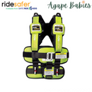 RideSafer Delight Wearable Safety Restraint - Yellow - Extra small (10 year local warranty)